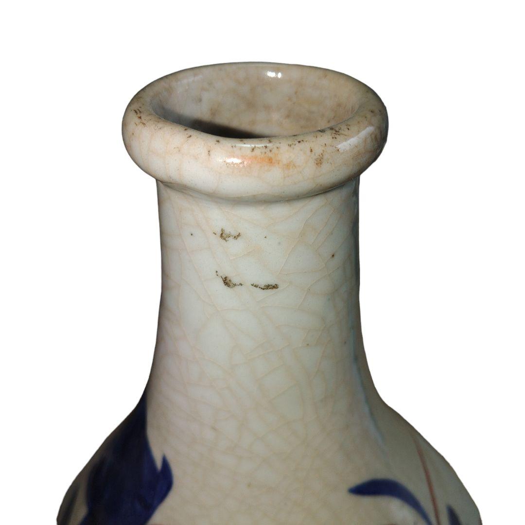 伊万里焼　草花文徳利　古美術