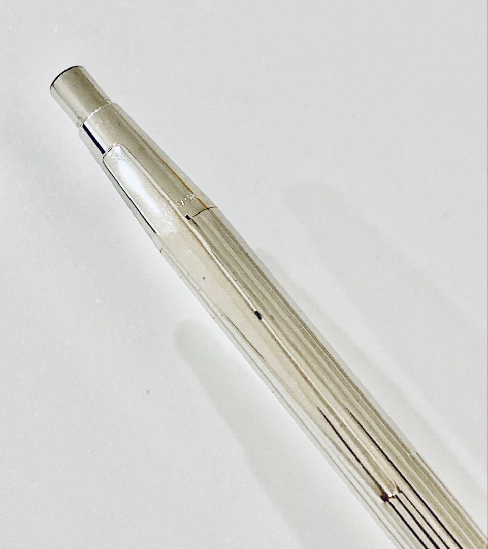 プラチナ仕上げ◆モンブラン高級ボールペン ノブレスMONTBLANC 1970s
