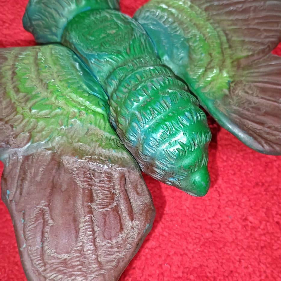 ☆当時物　昭和レトロソフビ　モスラ☆　　ゴジラGODZILLA　怪獣　ブルマァク