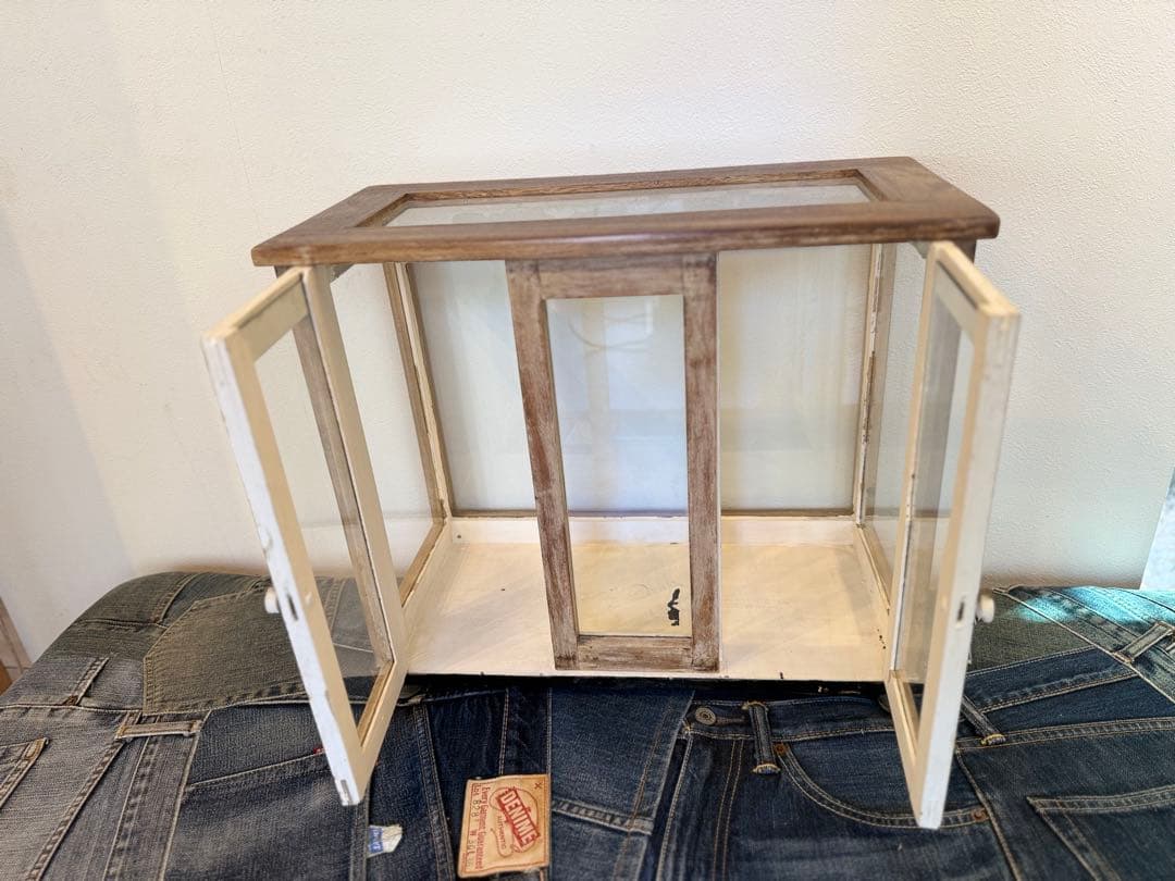【展示品】ヴィンテージ ガラスショーケース