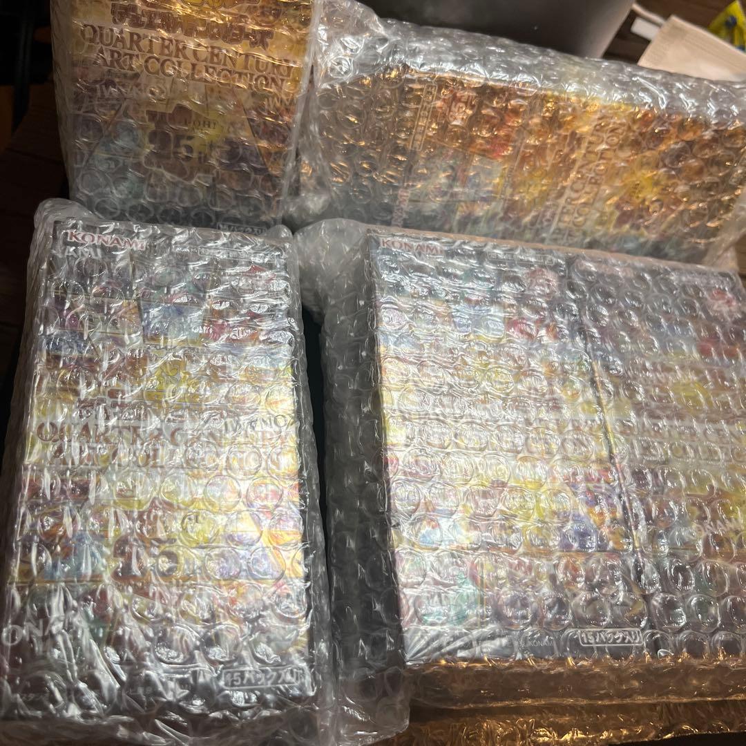 遊戯王 QUARTERCENTURYARTCOLLECTION ボックス5個