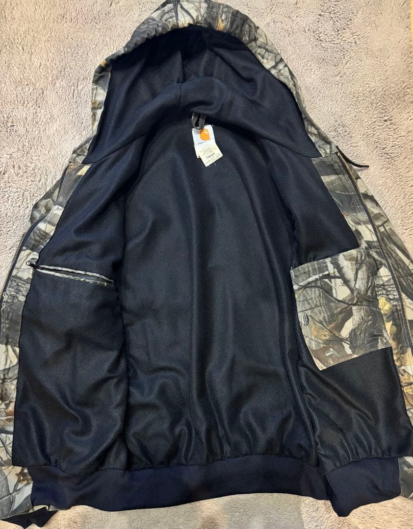 Carhartt カモフラージュ フード付きジャケット　希少