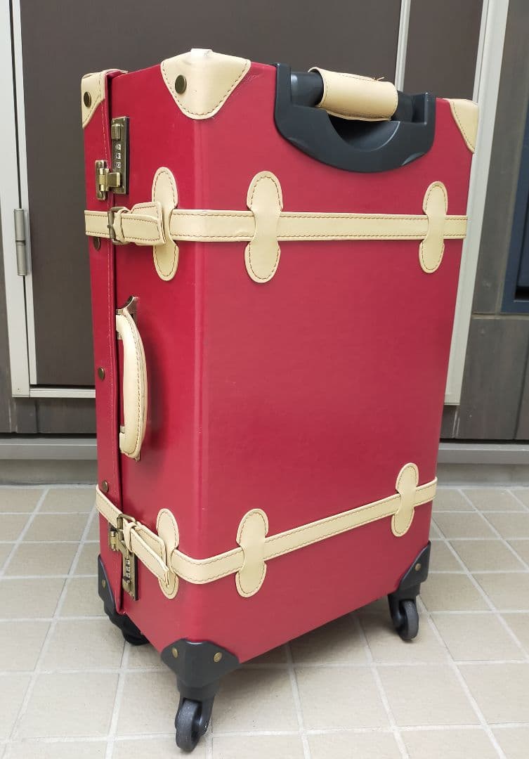 【廃盤品】ムーミン リトルミイ キャリーケース スーツケース 35㍑ 赤