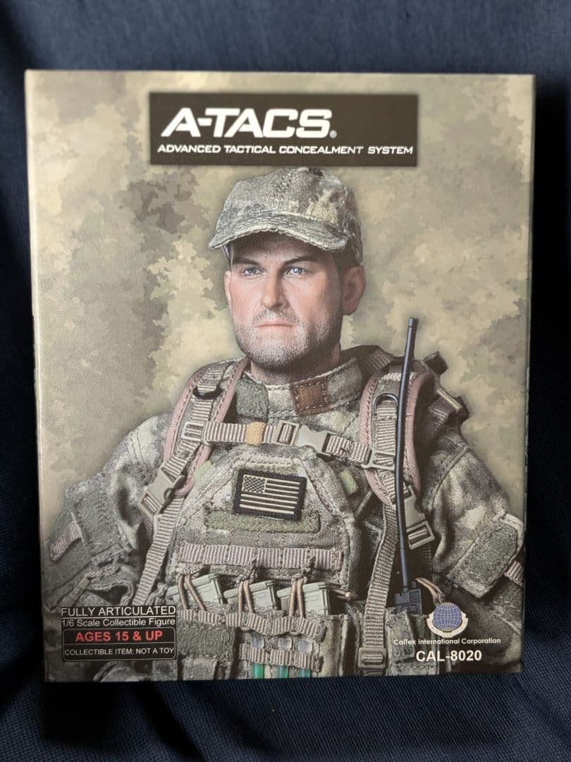 1/6 12インチA-TACS CAMO 先進戦術隠蔽システムオペレー Bタ