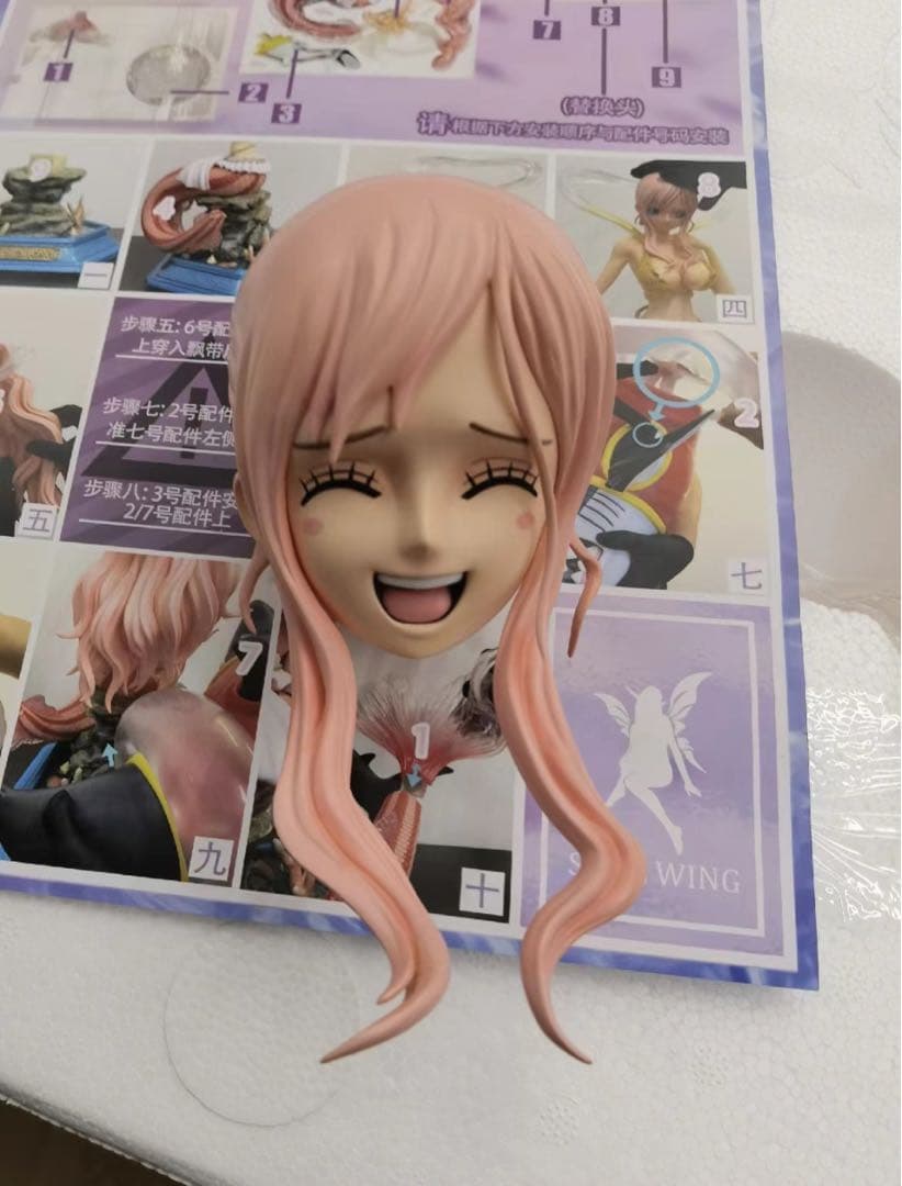 ワンピース しらほし ガレージキット ガレキ スタチュー②