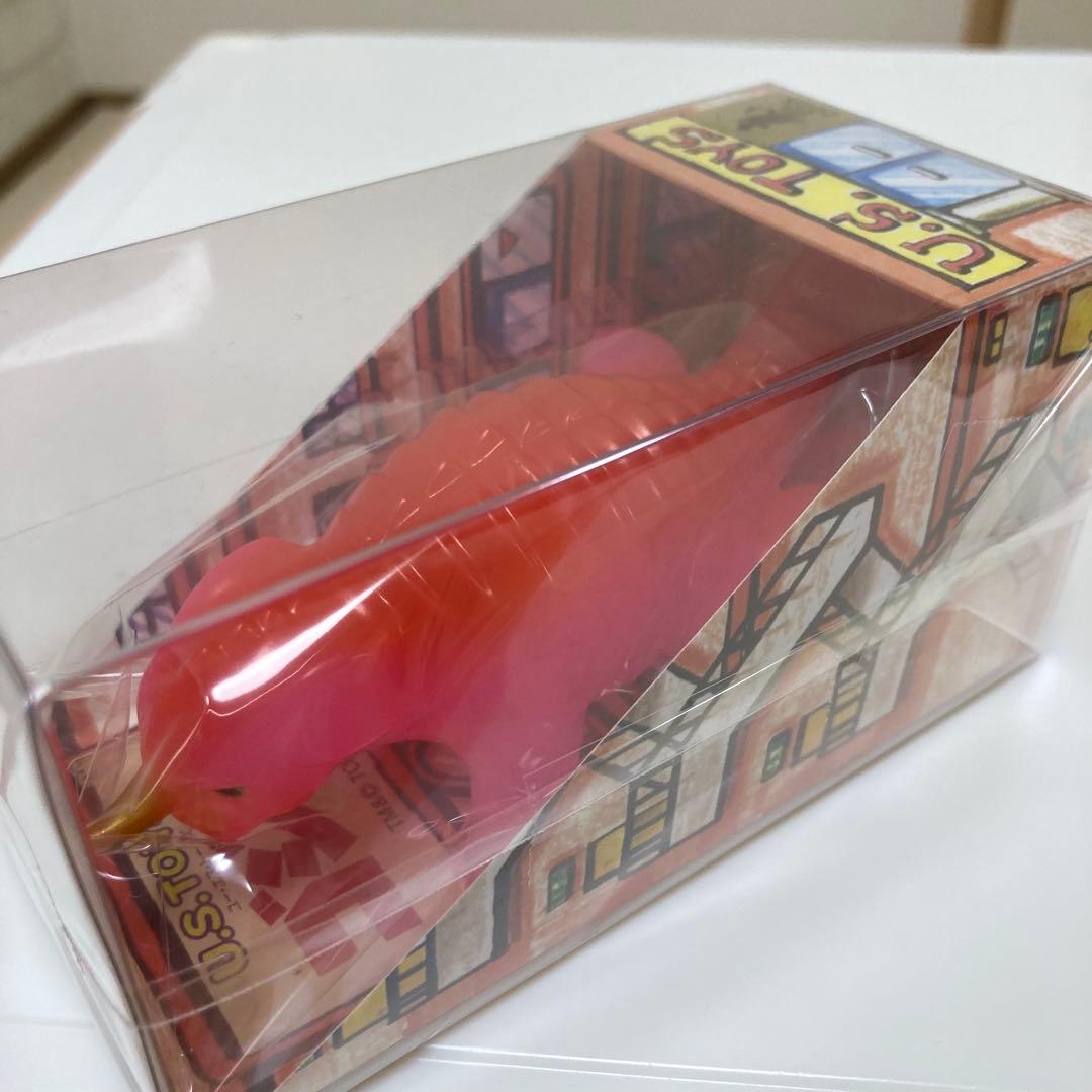 【希少・未開封】U.S.TOYS 　バラゴン(ピンク) 　ソフビフィギュア