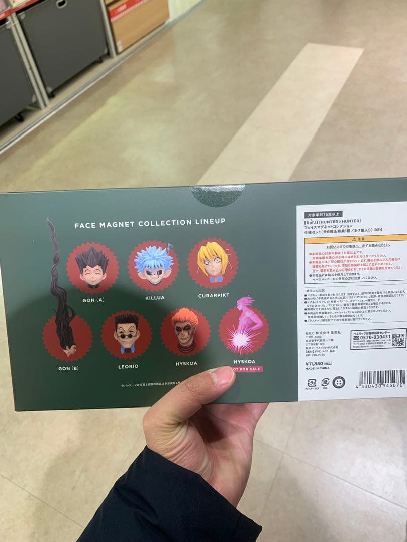 HUNTER×HUNTER FACE MAGNET COLLECTION