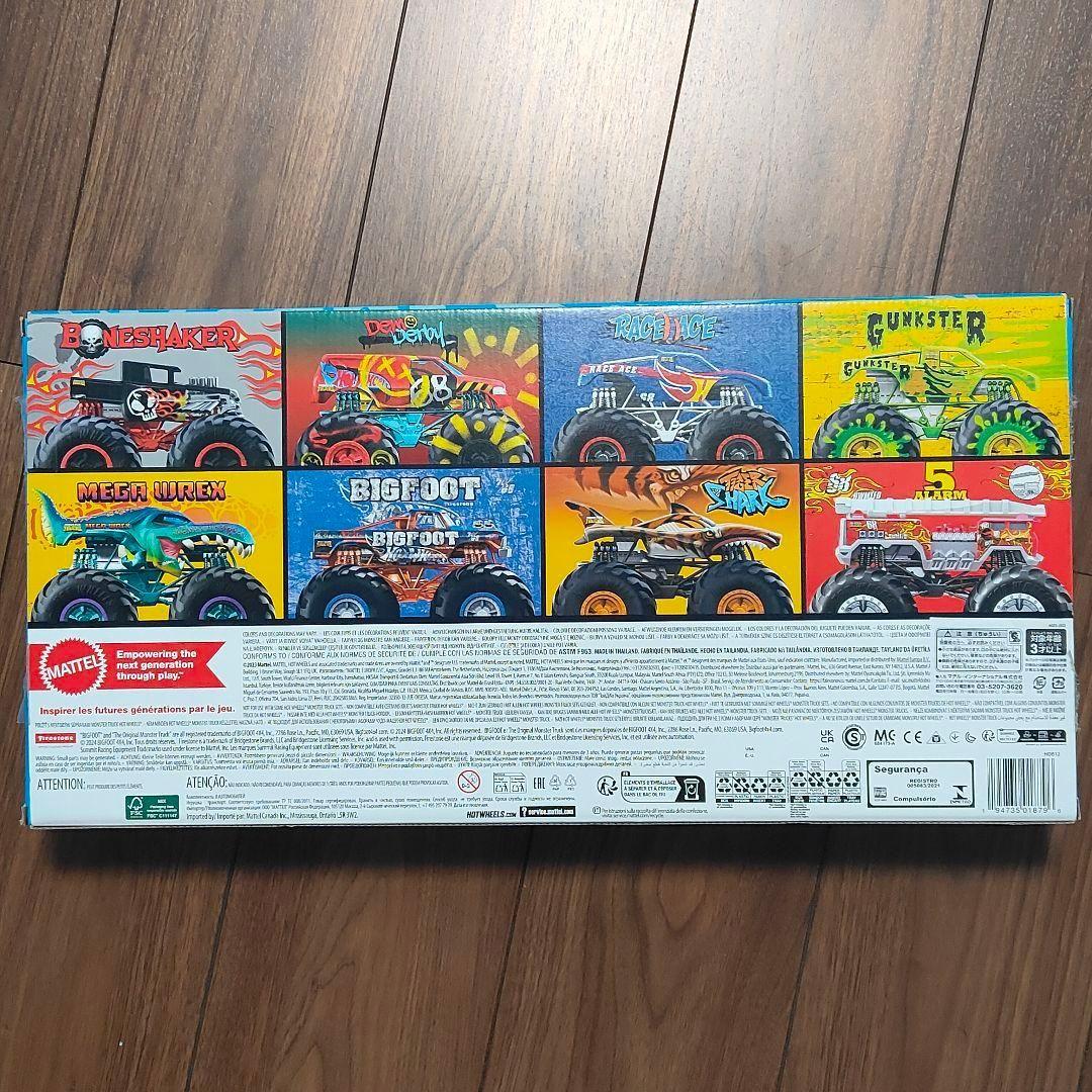 【新品未使用】ホットウィール モンスターカー モンスタートラック ５台セット