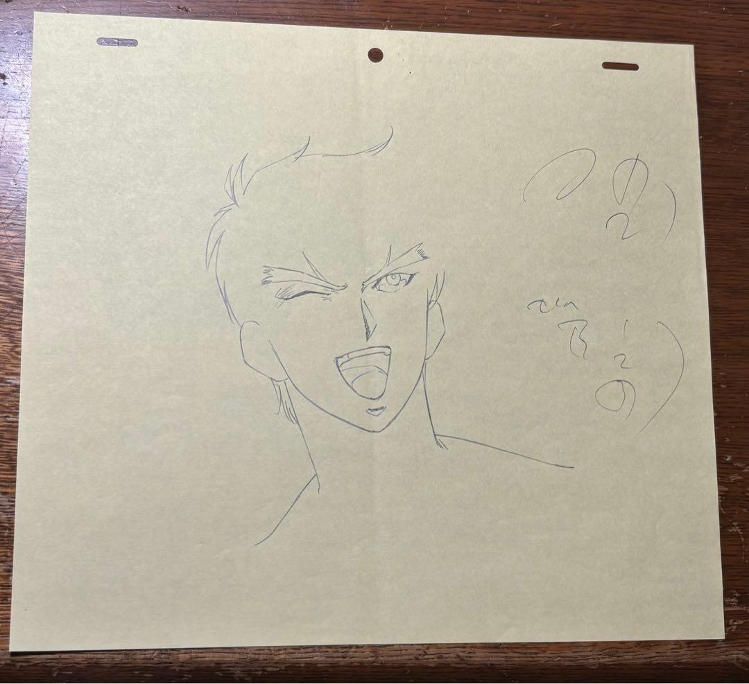 ぬーべー　セル画　直筆原画　レイアウト　ゆきめ