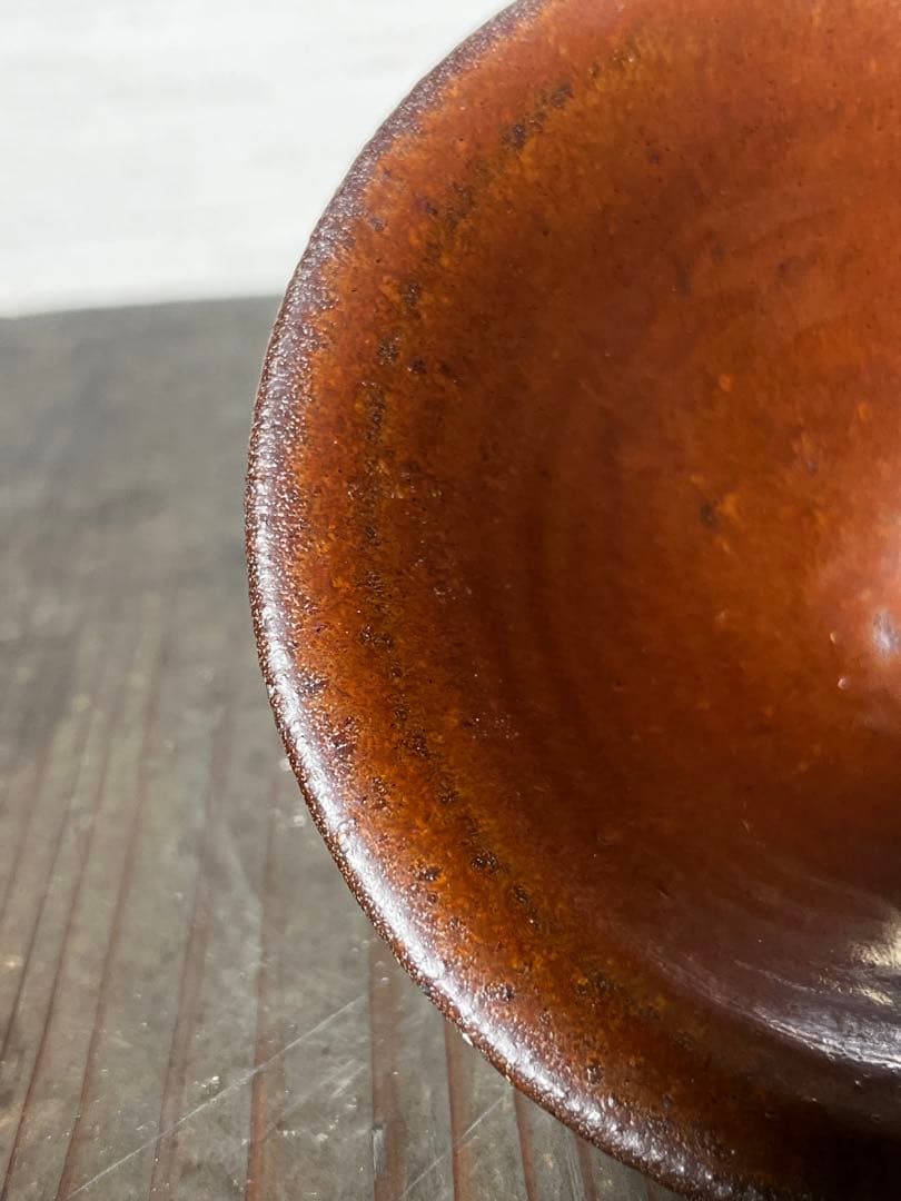 宋　柿釉天目茶碗　宋時代