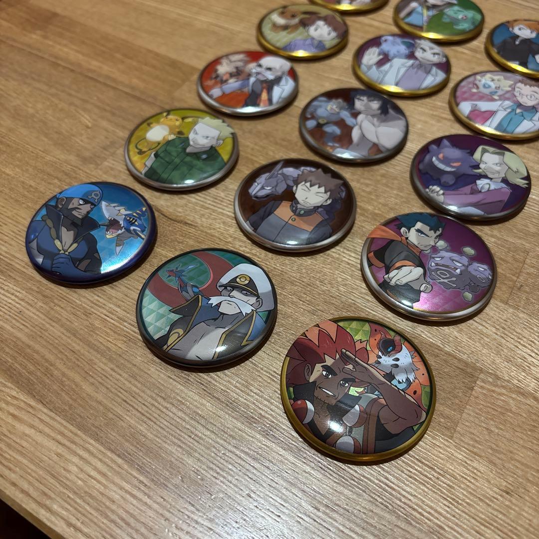 【御三家セット】ポケットモンスター 缶バッチコレクションカントー編　15枚セット