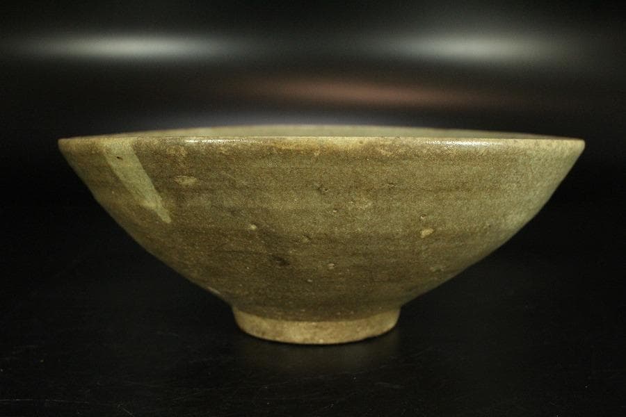 中国美術 内花紋 碗 φ17cm(K-LC484)