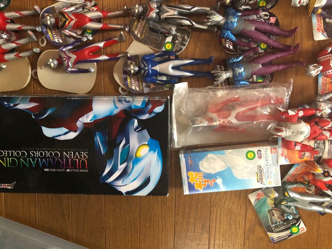 ウルトラマン　ウルトラヒーロー500 丸タグ　限定　ソフビ