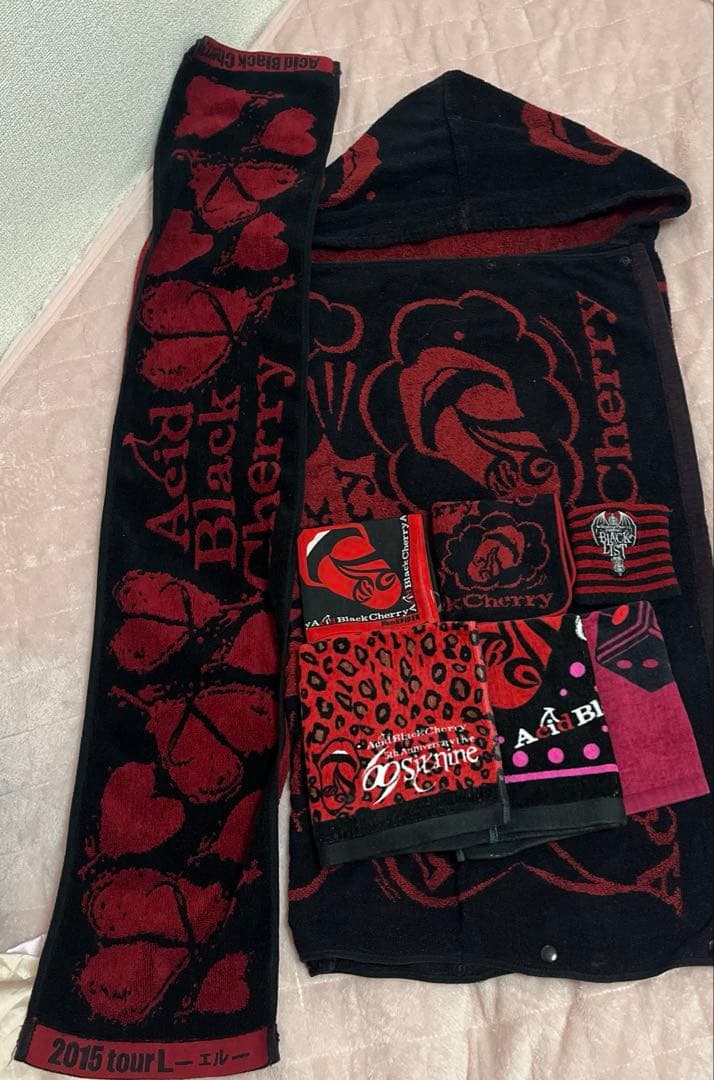 Acid Black Cherry バンダナタオルリストバンドセットグッズ