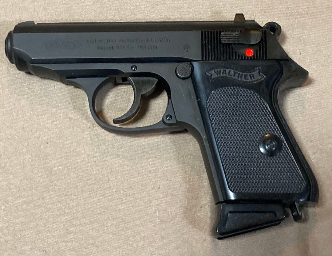 マルゼン　ワルサーPPK ブローバック　ブラックモデル