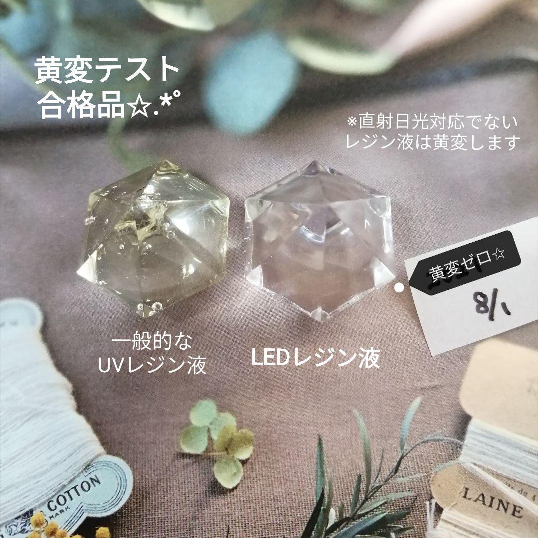 専用レジン液 ユキハナ8本、ツキハナ2本、コーティング剤つき☆