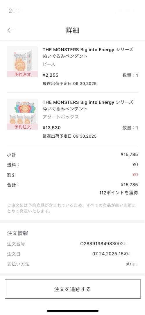 Labubu Big into Energy アソートボックス ラブブ 正規品