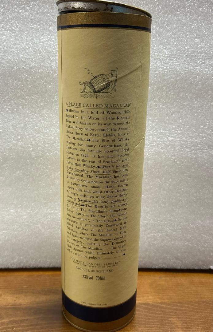 J*1様 MACALLAN 18年1982年製