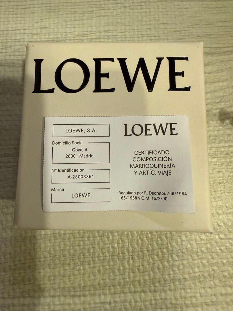 LOEWE アナグラム ブローチ (メタル) ゴールド 新品未使用品 あき
