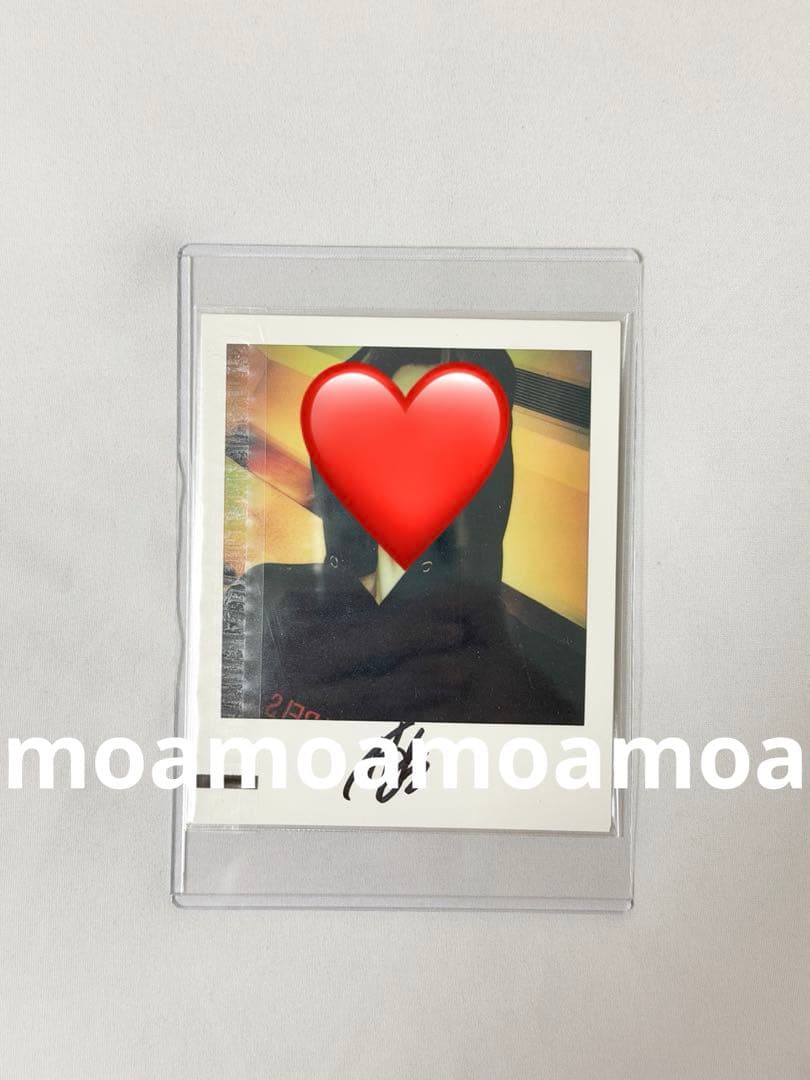 TXT ヨンジュン 直筆サイン入りポラロイド