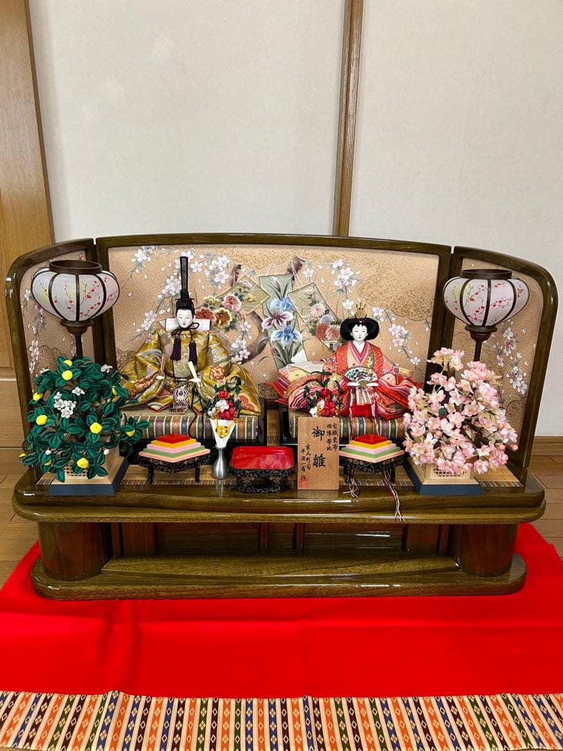 3/4 ③中古　平安一甫　ひな人形　おひなさま　ひな祭り　節句