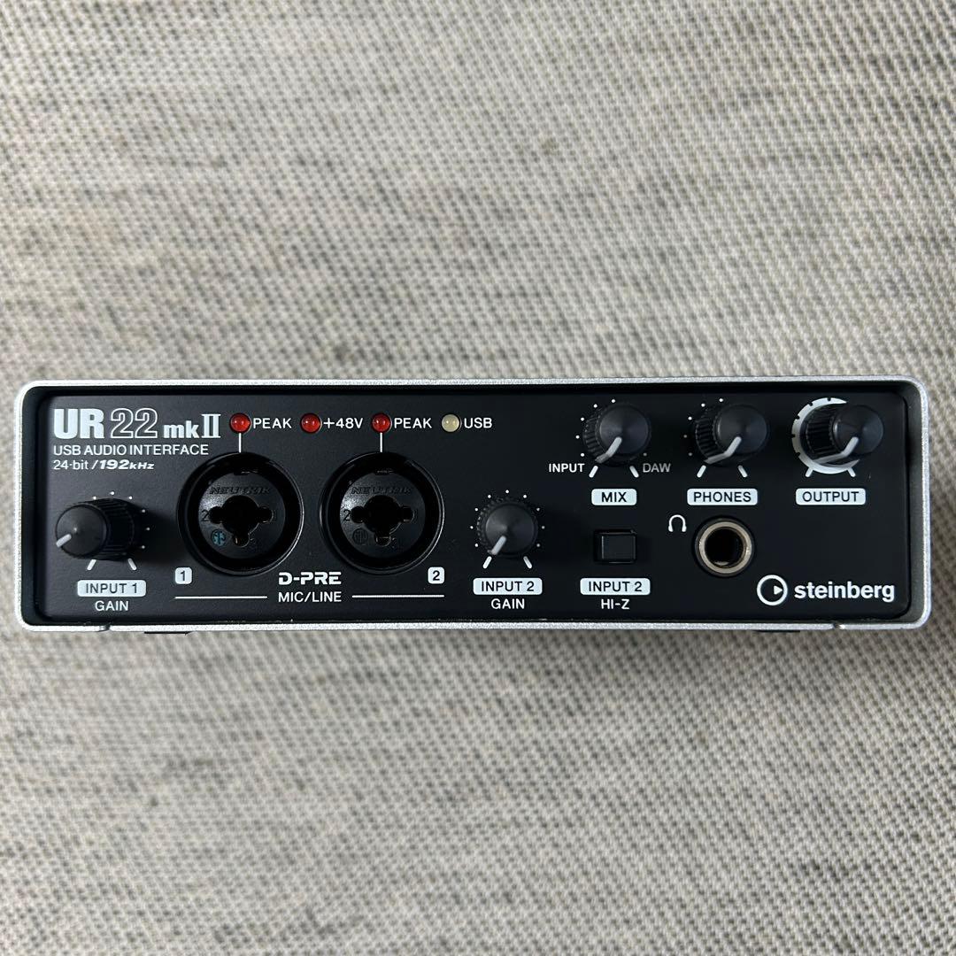 Steinberg UR22 mkII mk2 USBオーディオインターフェイス