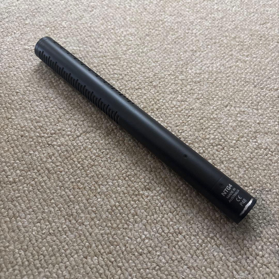 RØDE NTG4 コンデンサーマイク + 純正ショックマウントSM4-R