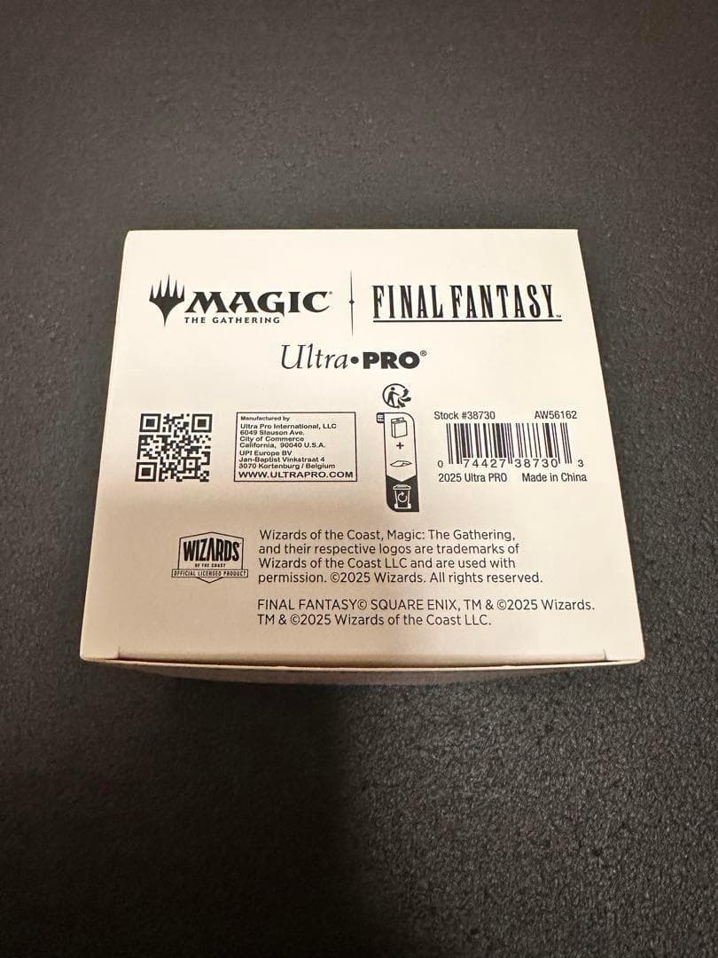 mtg ultrapro ff7 セフィロス デッキボックス ウルトラプロ