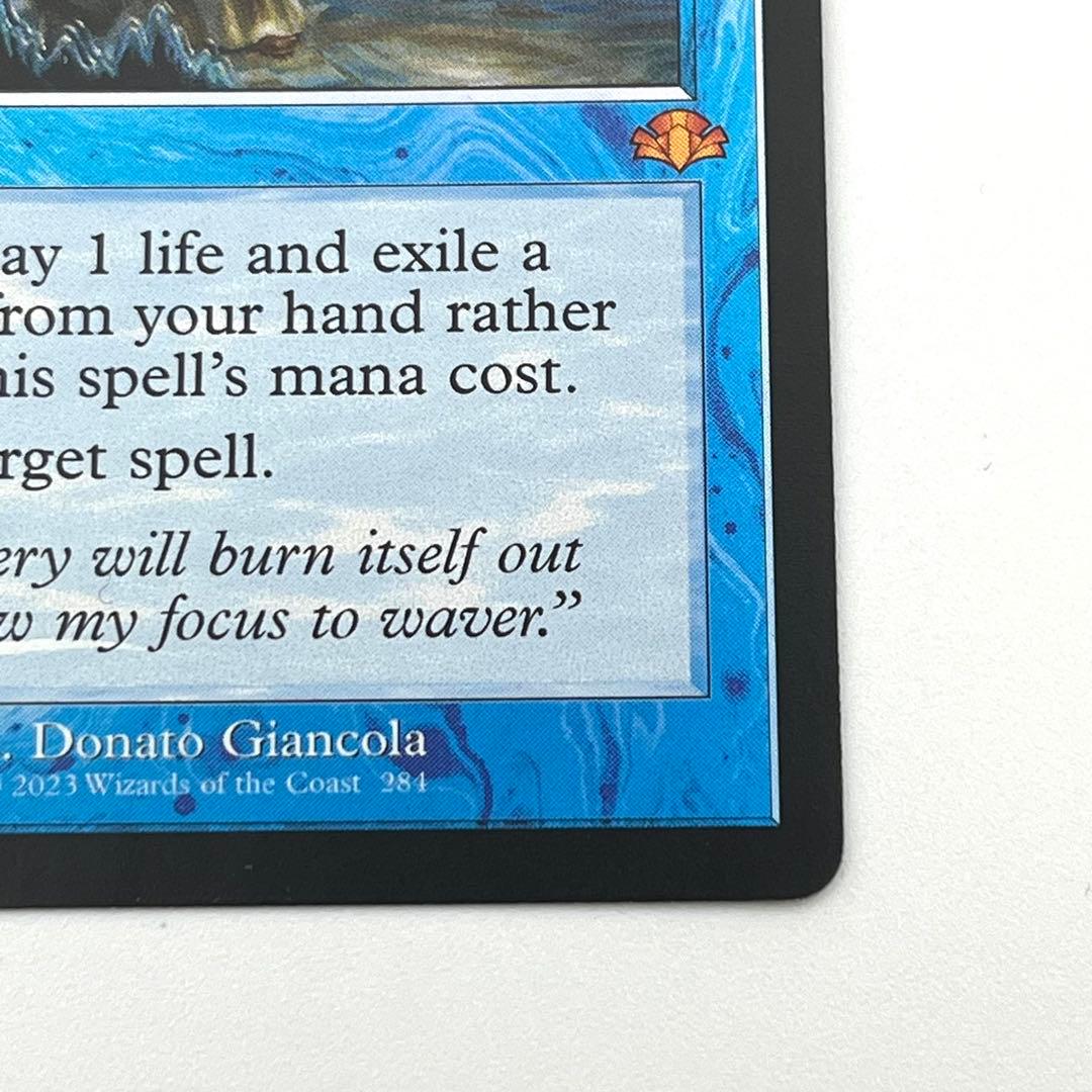 意志の力　旧枠　FOIL 英語　MTG