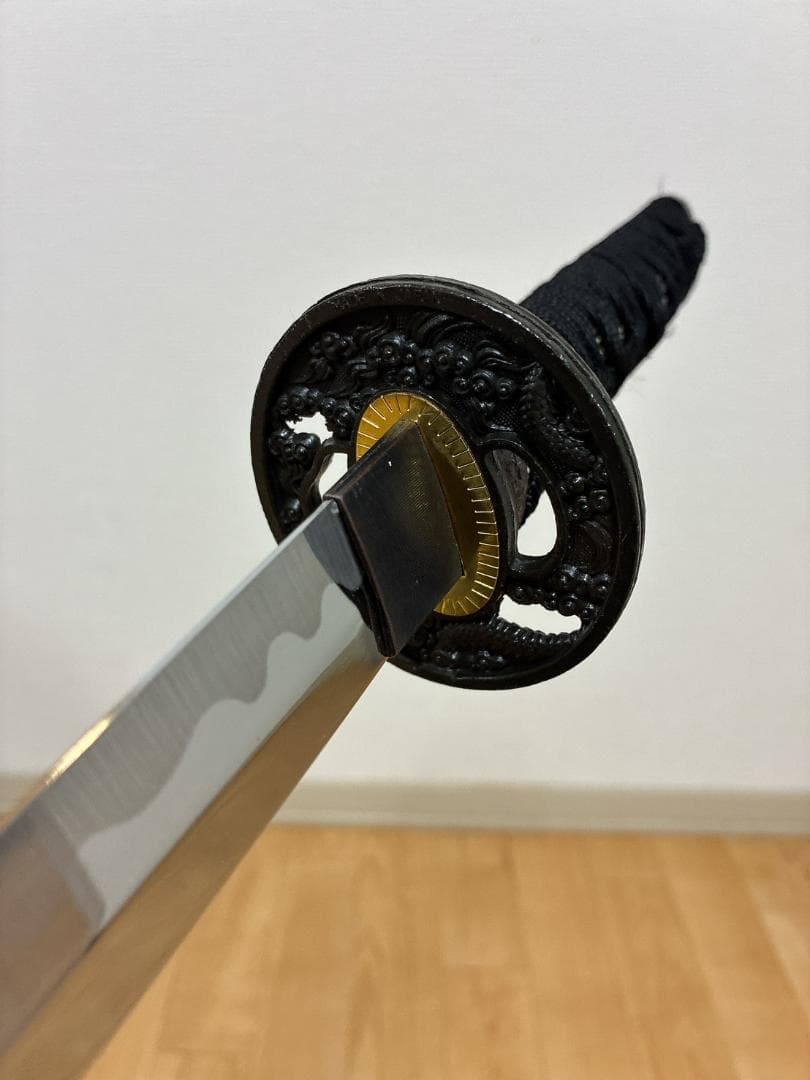 日本刀 雲龍 刀装具一式 太刀 脇差し 小太刀 模造刃 セット売り