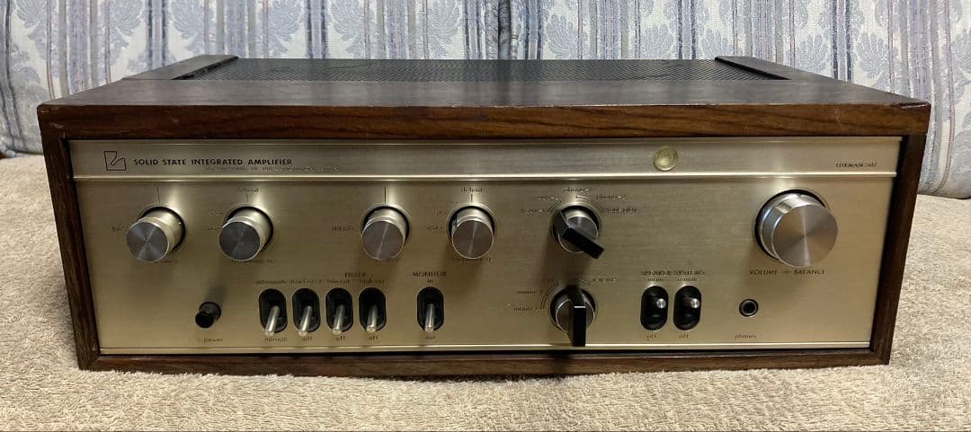 ★動作品!　LUXMAN プリメインアンプ SQ-507