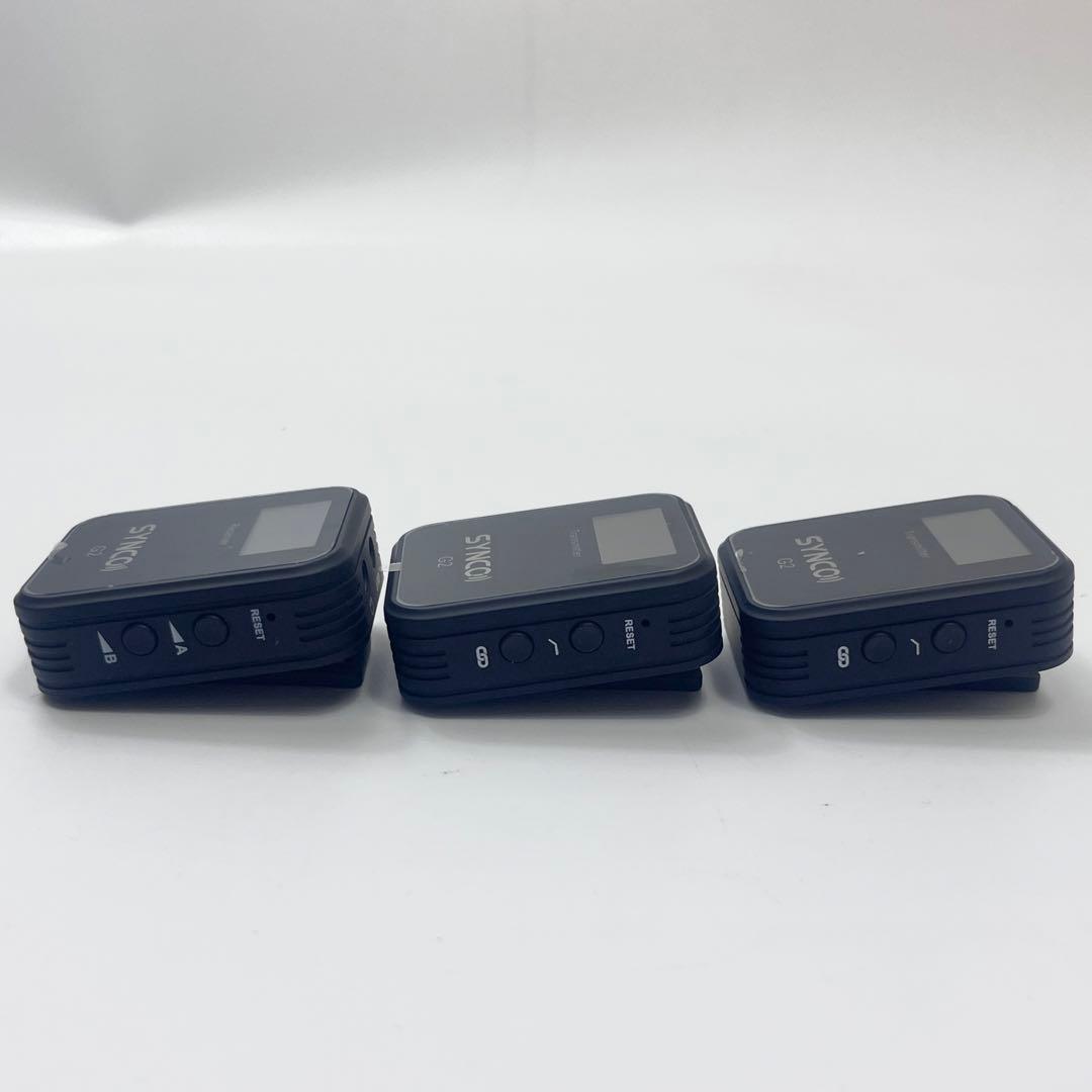 【セット】SYNCO G2 ワイヤレスマイク システム マイク