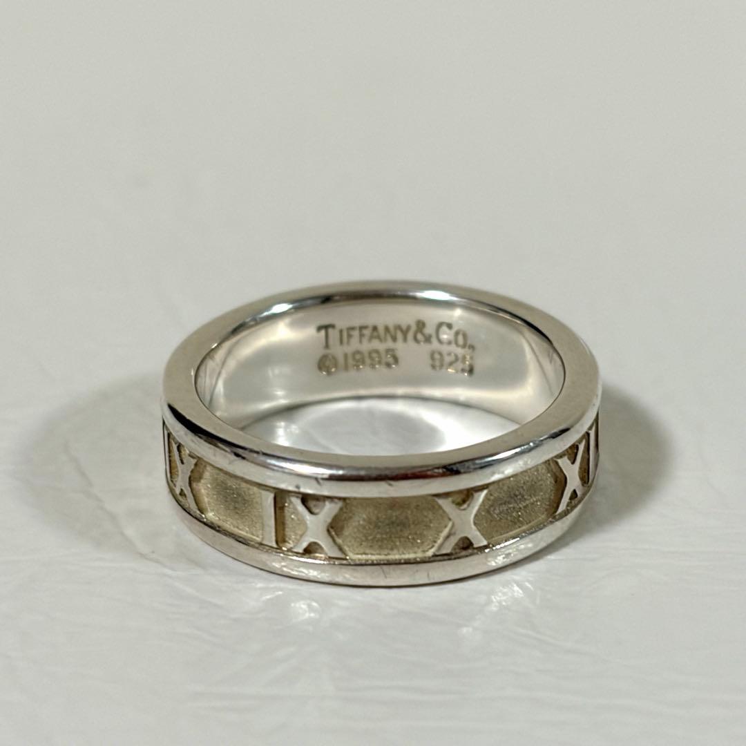 【美品】Tiffany & Co. 925 シルバー アトラスリング 11号