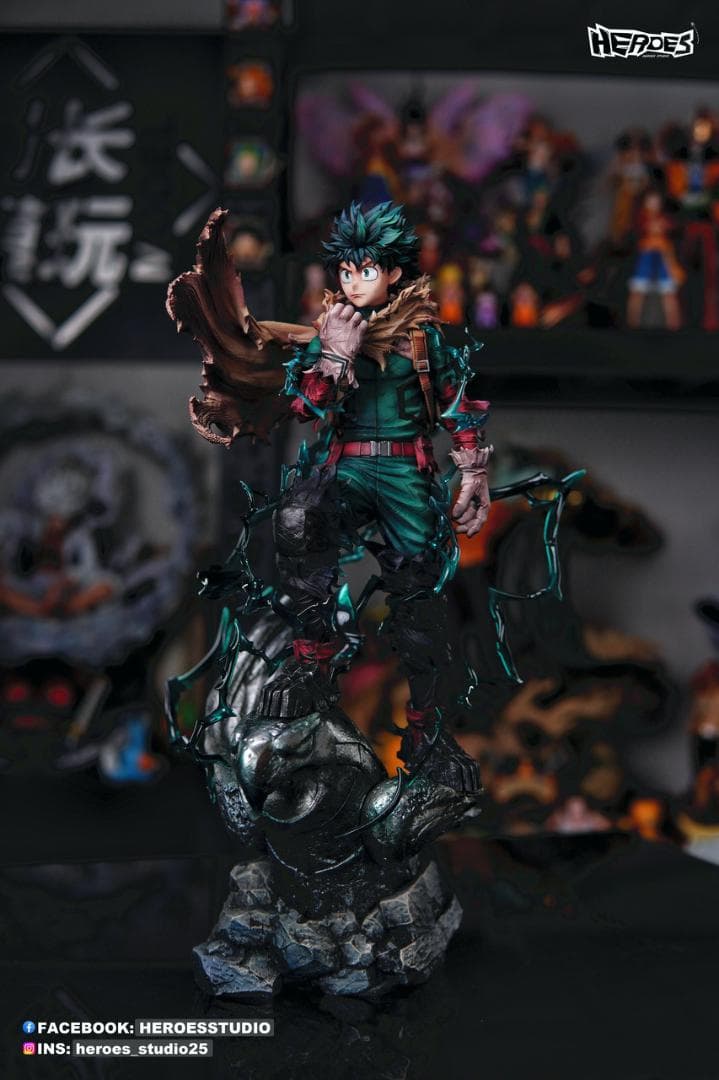 ヒロアカ　緑谷出久（黒）　1/6　ガレージキット　フィギュア　海外スタジオ正規品