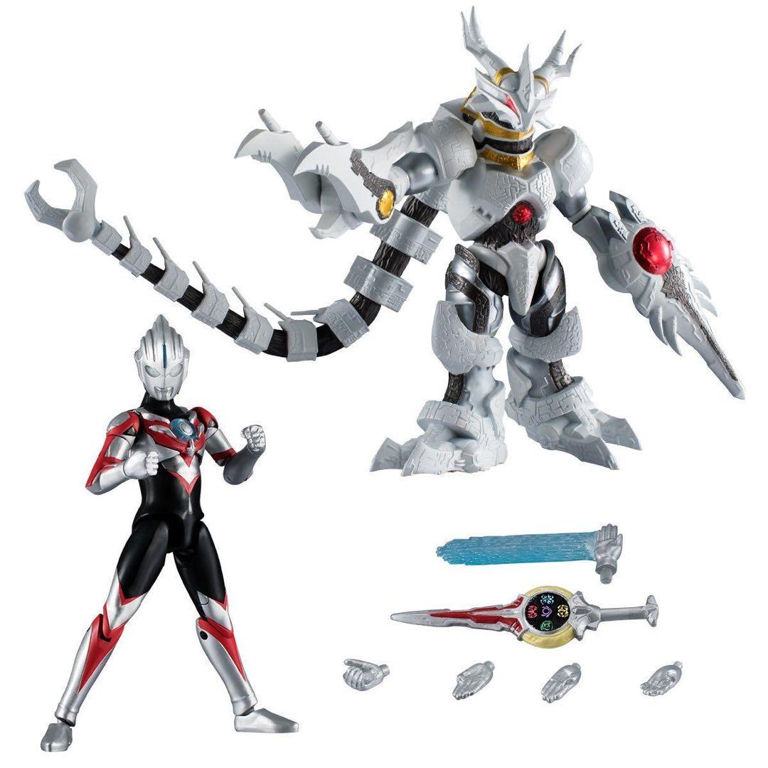 超動ウルトラマン　オーブ&ギャラクトロンセット