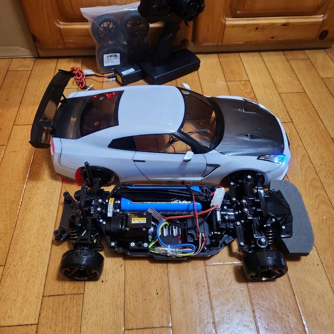タミヤ ドリフト ラジコン フルセット　TT01 スカイラインボディ　②tt02
