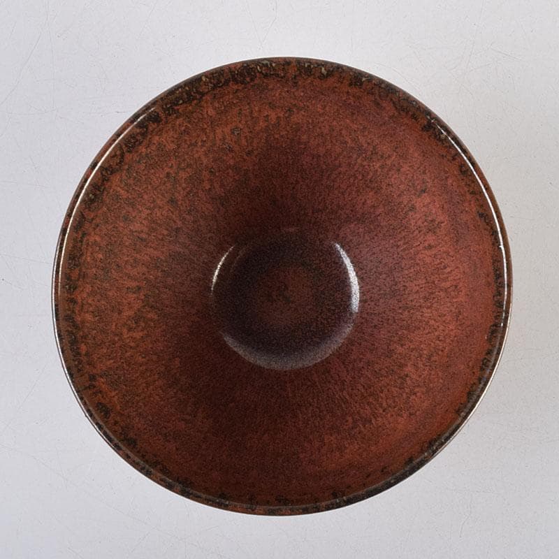 中国　南宋　建窯　禾目天目茶碗　煎茶碗　C　R9331