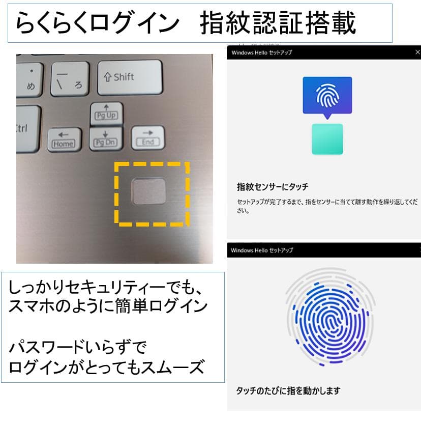 【超希少&美品】VAIO ProPFホワイトオフィス付きノートパソコンWin11
