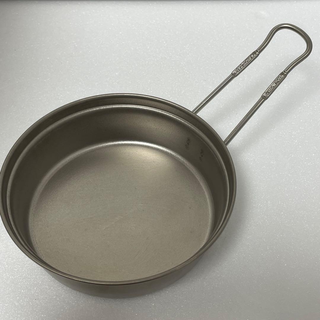 peakチタン製食器セット メッシュ収納袋付き
