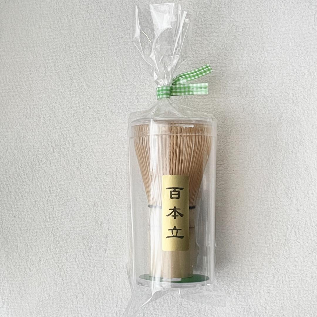 百本立茶筅10本＋茶筅休め1個