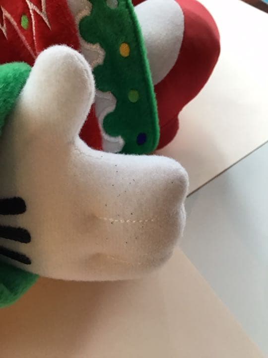 ディズニー　クリスマス　ぬいぐるみ　2体　2011年