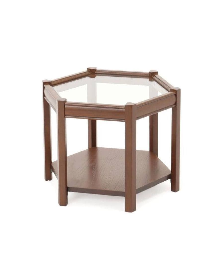 サイドテーブル・ナイトテーブル・ローテーブル acme furniture / BROOKS HEXAGON TABLE