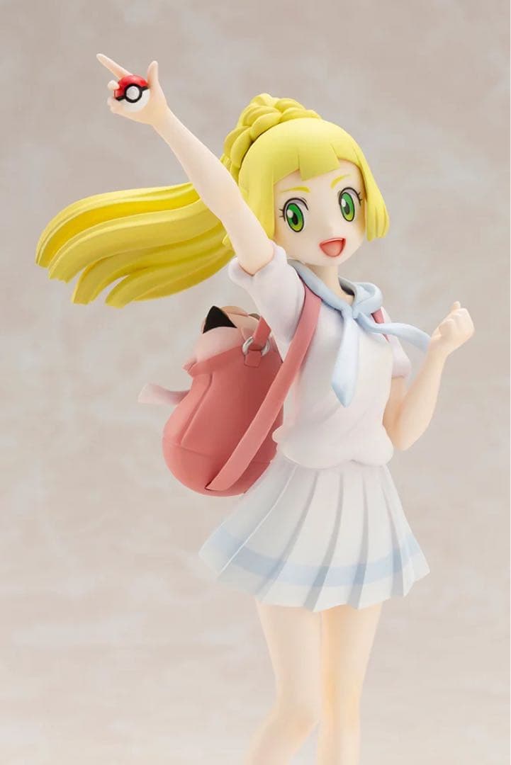 【絶版】コトブキヤ　がんばリーリエ　ポケモンセンター オリジナル フィギュア