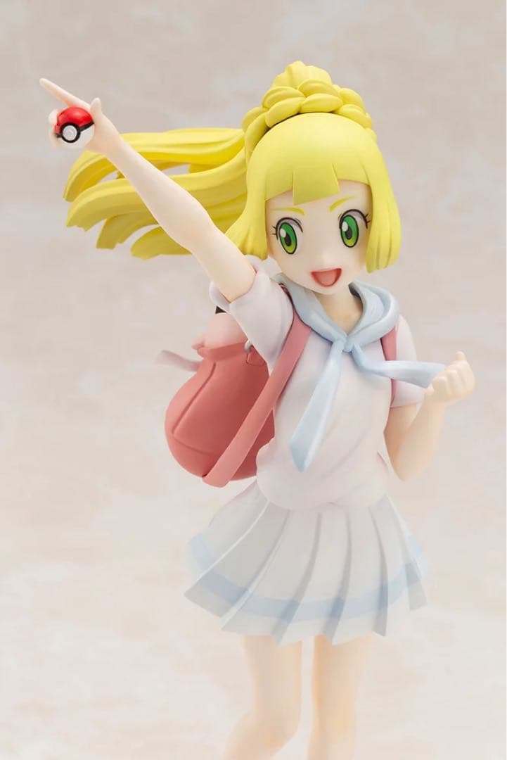 【絶版】コトブキヤ　がんばリーリエ　ポケモンセンター オリジナル フィギュア