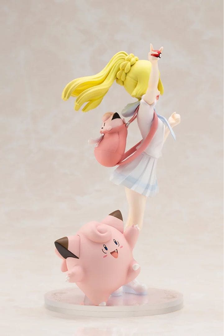 【絶版】コトブキヤ　がんばリーリエ　ポケモンセンター オリジナル フィギュア
