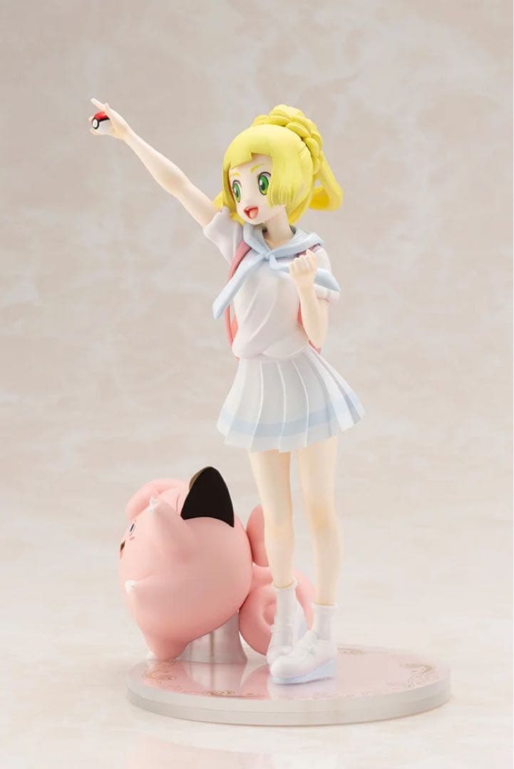 【絶版】コトブキヤ　がんばリーリエ　ポケモンセンター オリジナル フィギュア