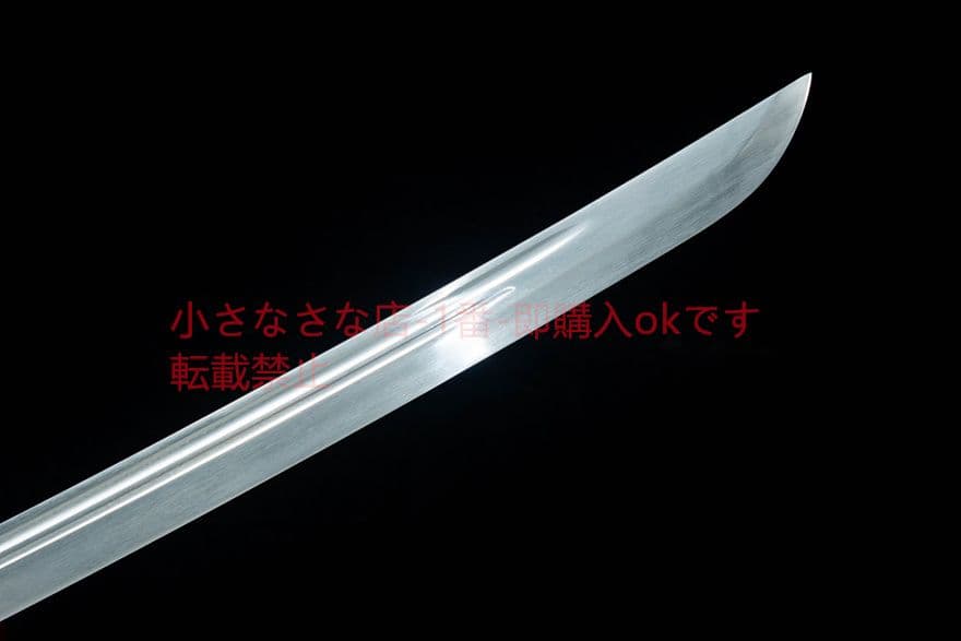 青面獣雁翎刀清刀 古兵器 武具　刀装具　日本刀　模造刀 居合刀