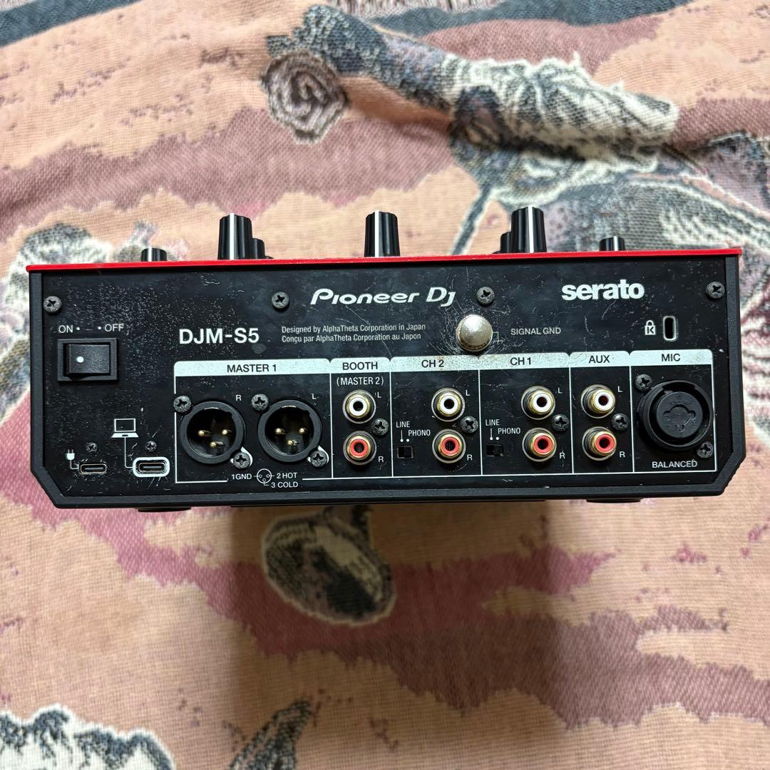 Pioneer DJ DJM-S5 DJミキサー　付属品揃ってます