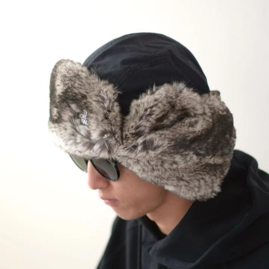 ノースフェイス インサレーションボンバーキャップ(ブラック) Lサイズ