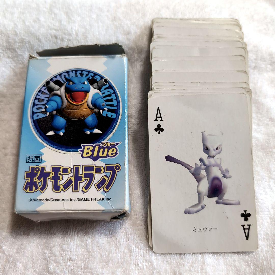 ポケモントランプ ブルー カメックス 青 初期 任天堂 Blue